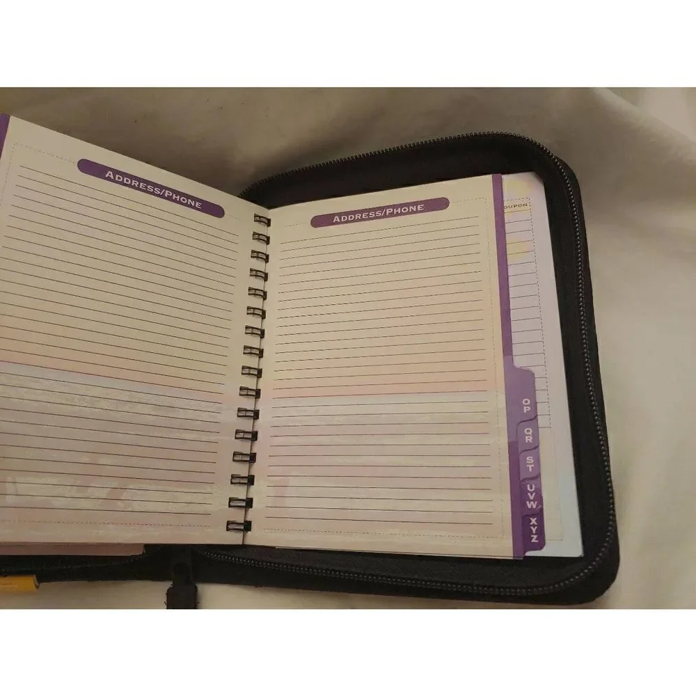 Day-Timer Navigator Fabric Binder Organizer